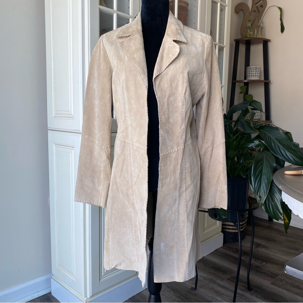 Leather Trench Coat